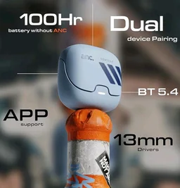 GOBOULT Z40 Pro v2.0 in Ear Earbuds with ANC, 100H Playtime, Amp App Support, Active Noise Cancellation, Quad Mic ENC, Dual Device Pairing, 13mm Driver, Bluetooth 5.4 Wireless (Cloud Blue)
500+ bought in past month
50%
off