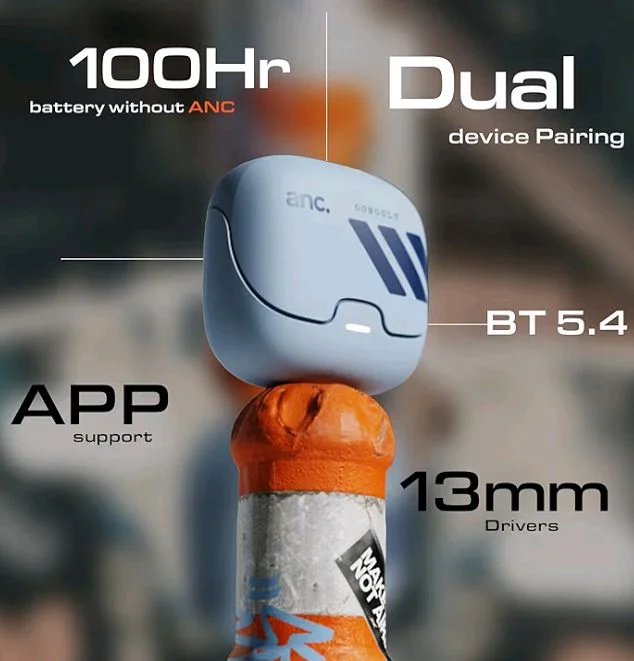 GOBOULT Z40 Pro v2.0 in Ear Earbuds with ANC, 100H Playtime, Amp App Support, Active Noise Cancellation, Quad Mic ENC, Dual Device Pairing, 13mm Driver, Bluetooth 5.4 Wireless (Cloud Blue)
500+ bought in past month
50%
off