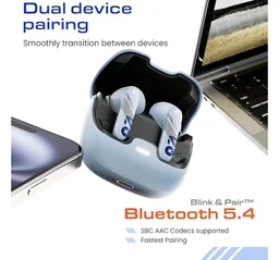 GOBOULT Z40 Pro v2.0 in Ear Earbuds with ANC, 100H Playtime, Amp App Support, Active Noise Cancellation, Quad Mic ENC, Dual Device Pairing, 13mm Driver, Bluetooth 5.4 Wireless (Cloud Blue)
500+ bought in past month
50%
off