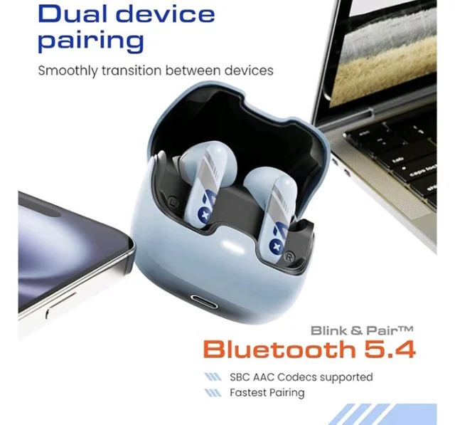 GOBOULT Z40 Pro v2.0 in Ear Earbuds with ANC, 100H Playtime, Amp App Support, Active Noise Cancellation, Quad Mic ENC, Dual Device Pairing, 13mm Driver, Bluetooth 5.4 Wireless (Cloud Blue)
500+ bought in past month
50%
off