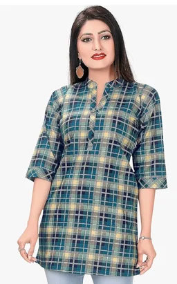 Meher Impex Women's Girls Rayon Cotton Top - L