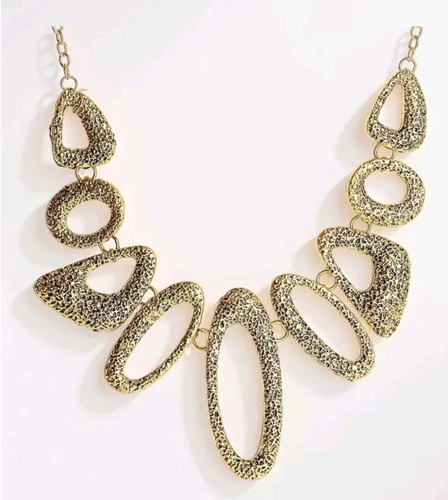 Shining Diva Fashion Katrina Kaif Inspired Necklace For Girls & Women(Golden)(pi4685np)