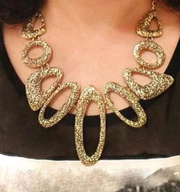 Shining Diva Fashion Katrina Kaif Inspired Necklace For Girls & Women(Golden)(pi4685np)