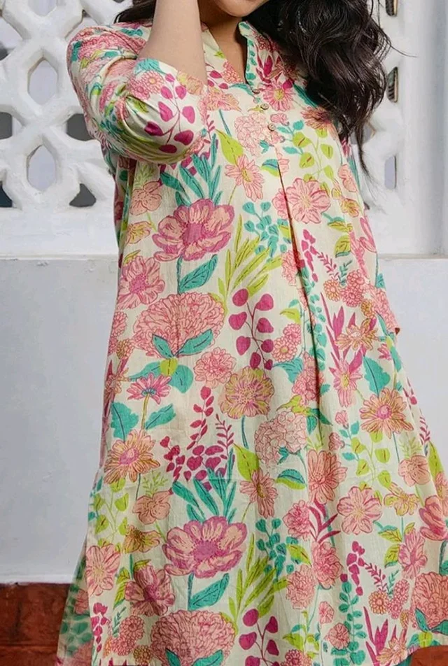 .5 out of 5 stars 2
Janasya Women's Pure Cotton Floral A-Line Tunic
- 2XL