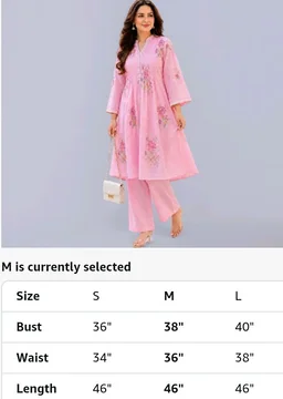 Brand: Gk Blessings Shops
Women's Cotton Embroidery A-Line Kurti with Pant Set
- 2XL