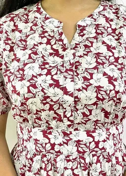 ored
Brand: Generic
Women's Floral Print Midi Dress
- M