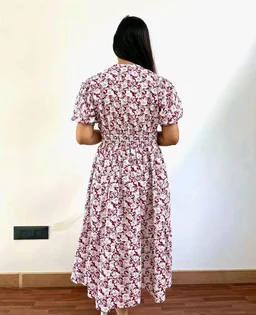 ored
Brand: Generic
Women's Floral Print Midi Dress
- M