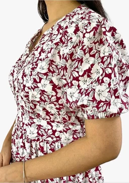 ored
Brand: Generic
Women's Floral Print Midi Dress
- M
