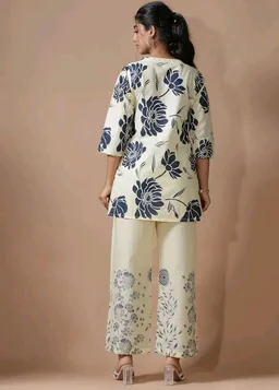 Pinkmint Women's Pure Cotton Co Ord Set l Kurta Sets for Women |Kurta Sets| Printed Kurta with Pant l Stylish Pocket & 3/4 Sleeve Women Co-ord Set (Avaiable in Plus size)
50+ bought in past month
- 3XL