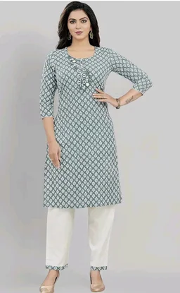 Brand: Rangfab
Women Stylish Kurti Pant Set Trend-Focused Two Piece Outfit Comfortable Fabric Everyday Wear, Casual Outings, Office & Travel Look Easy Care Matching Set
- 2XL