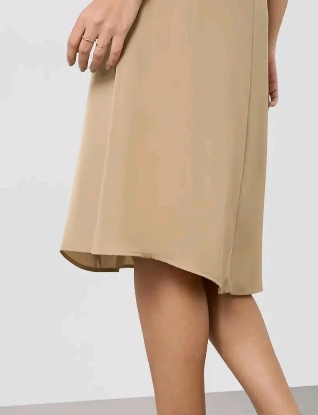 Symbol Premium Women's Cowl Neck Sleeveless Dress | Knee-Length | A-Line | Concealed Side Zipper (Available in Plus Sizes)
- 2XL