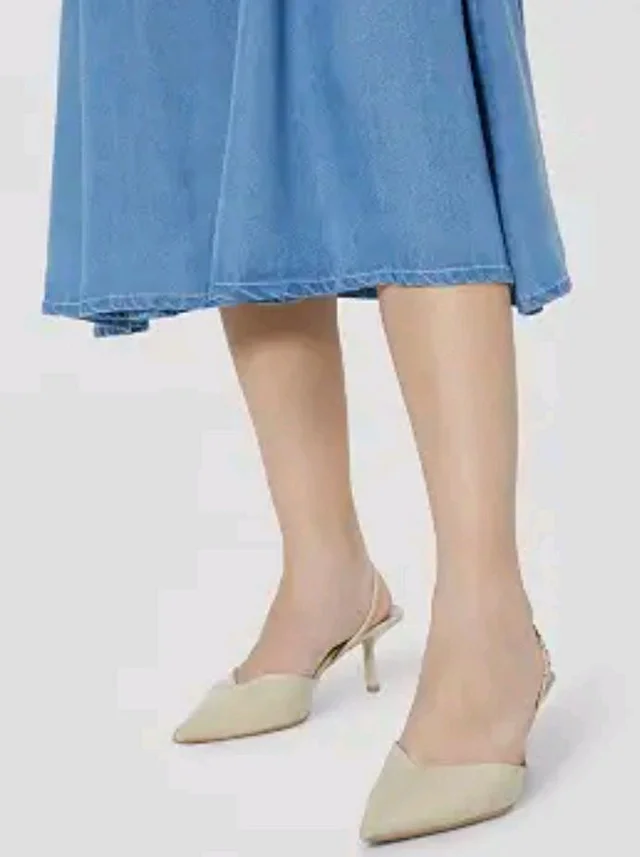 Amazon Brand - Symbol Women's Cotton Tencel Denim A-Line Dress | Sleeveless, Round Neck, Midi Length, Back Zip (Available in Plus Sizes)
- 2XL