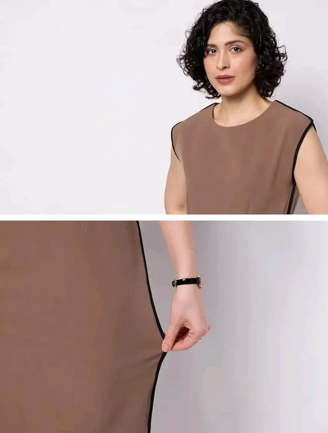Symbol Premium Women's Sheath Dress (Knee Length | Desk-to-Dinner) (Available in Plus Sizes) - 2XL