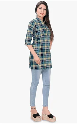 Meher Impex Women's Girls Rayon Cotton Top - L