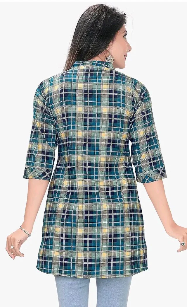 Meher Impex Women's Girls Rayon Cotton Top - L