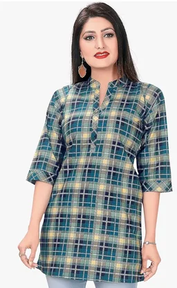 Meher Impex Women's Girls Rayon Cotton Top - L