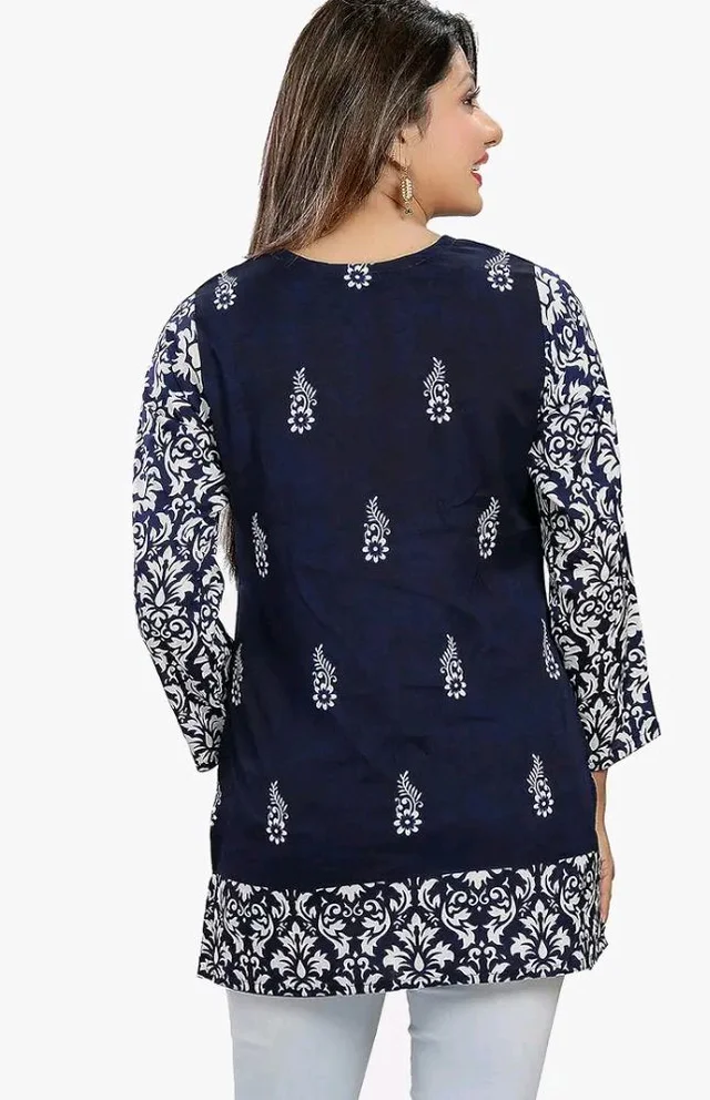 Meher Impex Women's Girls Poly Crepe Top - 2XL