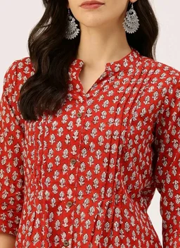 feranoid Elegant Mandarin Printed Tunics – Stylish & Comfortable, Sizes (S-3XL)
- 2XL