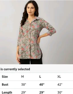feranoid Classic Collared Cotton Shirt with 3/4 Sleeve for a Timeless Casual Look - M