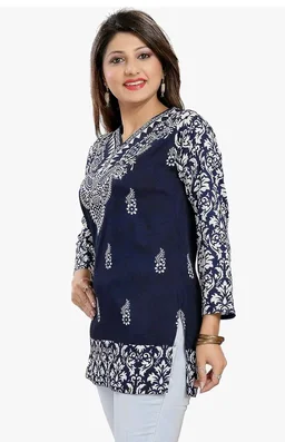 Meher Impex Women's Girls Poly Crepe Top - 3XL