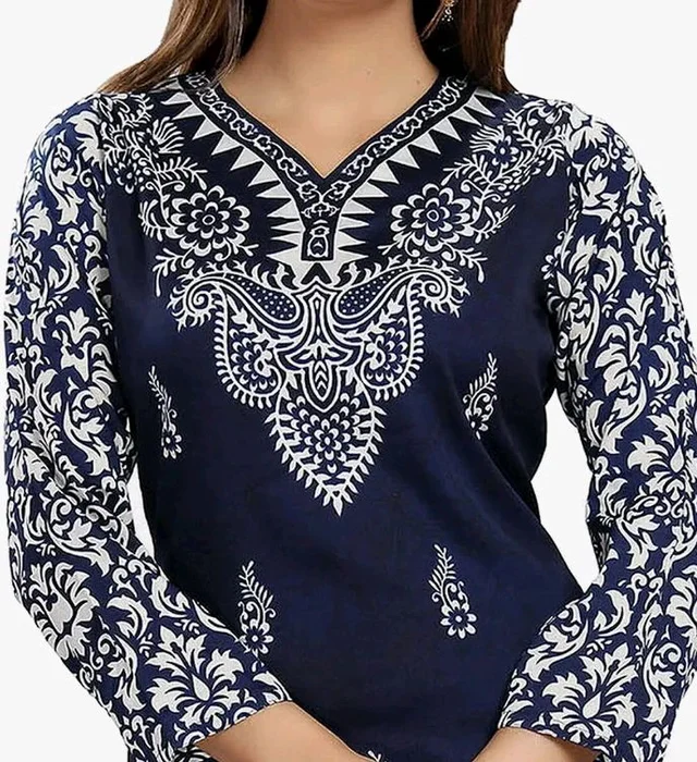 Meher Impex Women's Girls Poly Crepe Top - 3XL