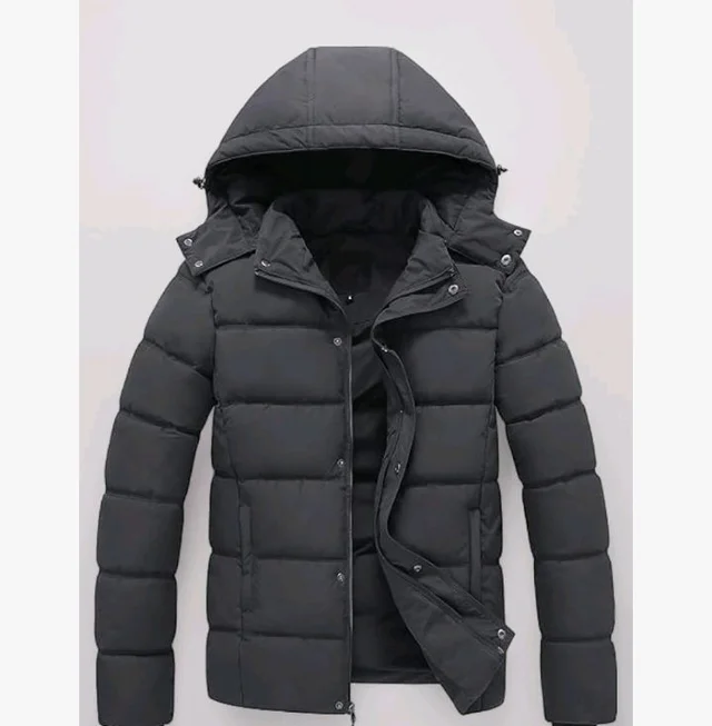 
Blaq Ash Men's Casual Puffer Jacket, Hooded