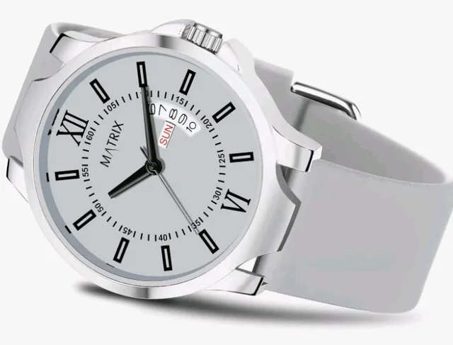 Matrix Antique 2.0 Day & Date Softest Silicone Strap Analog Watch for Men & Boys
300+ bought in past month
