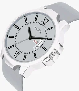 Matrix Antique 2.0 Day & Date Softest Silicone Strap Analog Watch for Men & Boys
300+ bought in past month