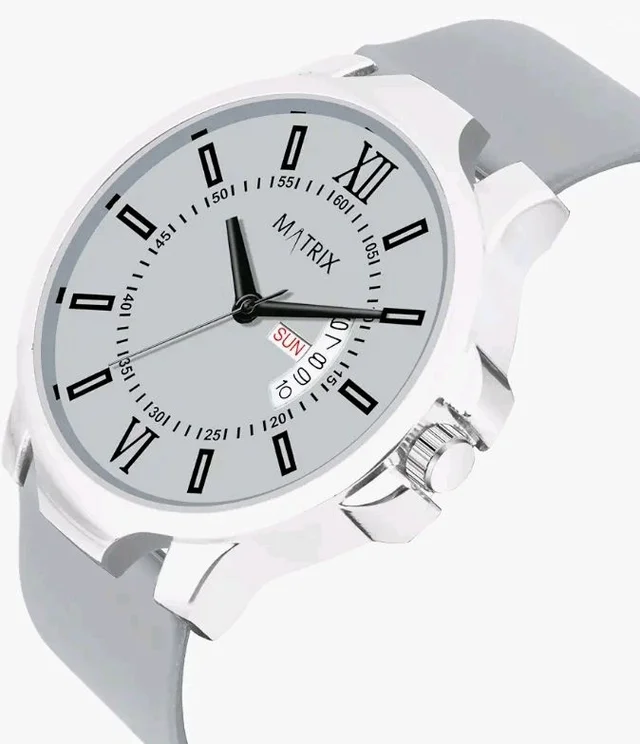 Matrix Antique 2.0 Day & Date Softest Silicone Strap Analog Watch for Men & Boys
300+ bought in past month
