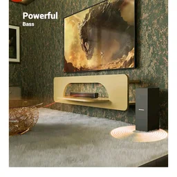 ZEBRONICS 90 Watts, Compact Soundbar, Home Theatre, Dual Driver Soundbar, 11.43cm Subwoofer, HDMI ARC, Bluetooth v5.1, Wall Mountable, Glossy Finish (Juke BAR 200A)
1K+ bought in past month