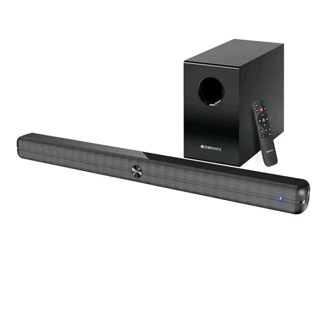 ZEBRONICS 120 Watts Soundbar, Home Theatre, Dual Racetrack Drivers Soundbar, 13.33cm Subwoofer, HDMI ARC, Bluetooth v5.1, USB, Glossy Finish, Wall Mountable, 2.1 Ch (Juke BAR 3910)
500+ bought in past month