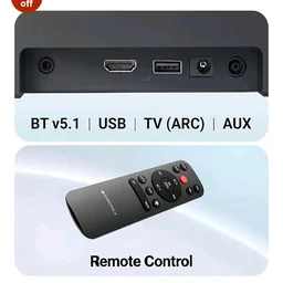 ZEBRONICS 120 Watts Soundbar, Home Theatre, Dual Racetrack Drivers Soundbar, 13.33cm Subwoofer, HDMI ARC, Bluetooth v5.1, USB, Glossy Finish, Wall Mountable, 2.1 Ch (Juke BAR 3910)
500+ bought in past month