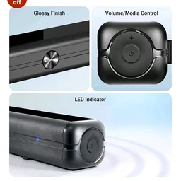 ZEBRONICS 120 Watts Soundbar, Home Theatre, Dual Racetrack Drivers Soundbar, 13.33cm Subwoofer, HDMI ARC, Bluetooth v5.1, USB, Glossy Finish, Wall Mountable, 2.1 Ch (Juke BAR 3910)
500+ bought in past month