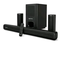 basics 180W Soundbar with Subwoofer & Surround Speakers, 5.1 Channel Home Theatre Sound System for TV, HDMI ARC, Optical, Bluetooth 5.3, USB, AUX, SD Card, Remote Control, Deep Bass, Black
56%
off