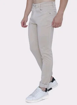 Strechable Denim Regular Fit Mid Waist Light Weight Soft Feel Stretchable Denim Jeans Pant for Men - 32