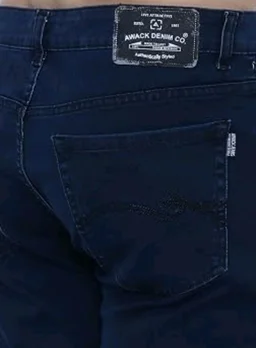 Strechable Denim Regular Fit Mid Waist Light Weight Soft Feel Stretchable Denim Jeans Pant for Men
- 34