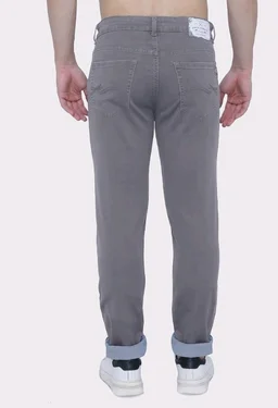 Strechable Denim Regular Fit Mid Waist Light Weight Soft Feel Stretchable Denim Jeans Pant for Men - 32