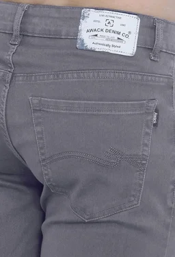 Strechable Denim Regular Fit Mid Waist Light Weight Soft Feel Stretchable Denim Jeans Pant for Men - 32