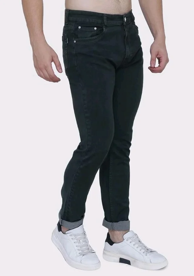 Strechable Denim Regular Fit Mid Waist Light Weight Soft Feel Stretchable Denim Jeans Pant for Men
- 34