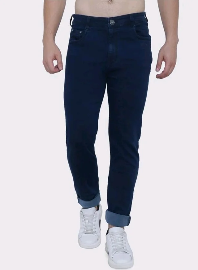 Strechable Denim Regular Fit Mid Waist Light Weight Soft Feel Stretchable Denim Jeans Pant for Men
- 34