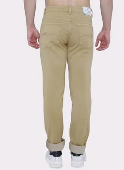 Strechable Denim Regular Fit Mid Waist Light Weight Soft Feel Stretchable Denim Jeans Pant for Men
- 32