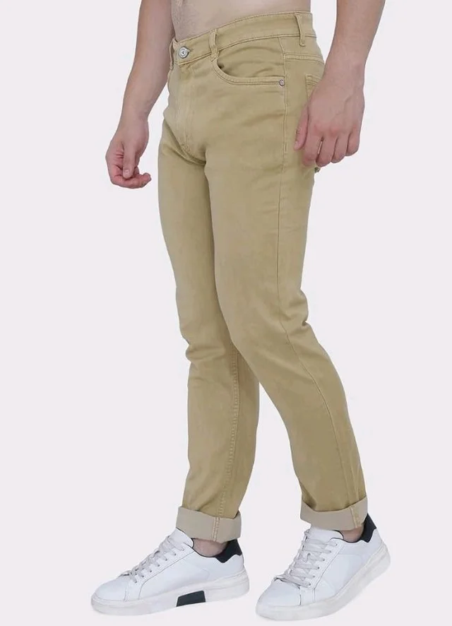 Strechable Denim Regular Fit Mid Waist Light Weight Soft Feel Stretchable Denim Jeans Pant for Men
- 32