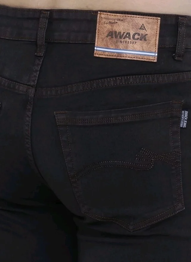Strechable Denim Regular Fit Mid Waist Light Weight Soft Feel Stretchable Denim Jeans Pant for Men
- 32