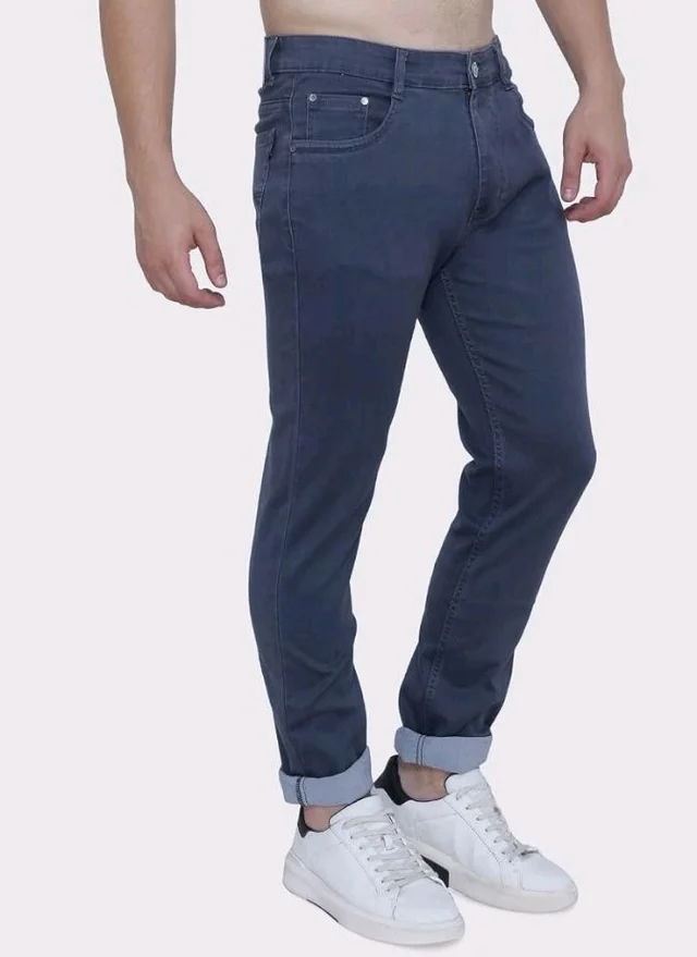 Strechable Denim Regular Fit Mid Waist Light Weight Soft Feel Stretchable Denim Jeans Pant for Men
- 32