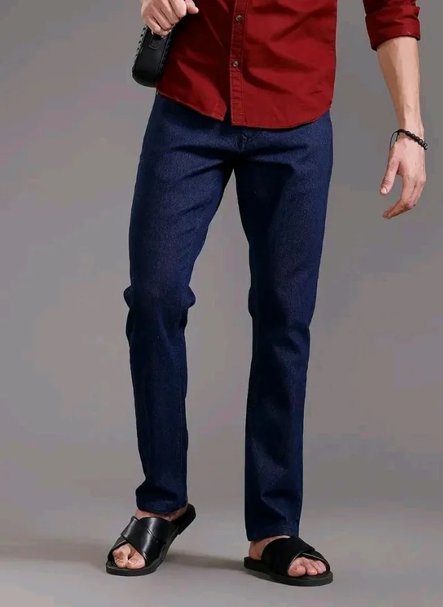 WROGN Men's Straight Fit Jeans | Mid Rise | Jeans for Man
- 38
