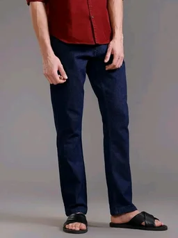 WROGN Men's Straight Fit Jeans | Mid Rise | Jeans for Man
- 38