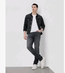 Symbol Premium Men's Slim Fit Stretchable Jeans | Casual Denim | Cotton Stretch | Fashion Shades of Black & Blue (Available in Plus Sizes)
- 32