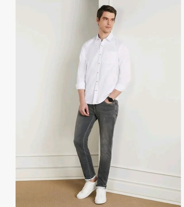 Symbol Premium Men's Slim Fit Stretchable Jeans | Casual Denim | Cotton Stretch | Fashion Shades of Black & Blue (Available in Plus Sizes)
- 32
