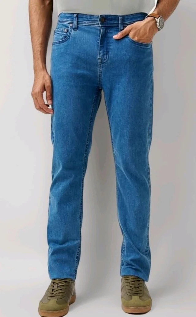 The Pant Project Slim Fit Stretchable Jeans for Men | Mens Denim Cotton Pants | Stylish Ankle Length Jean
- 34
