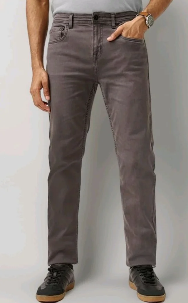 The Pant Project Slim Fit Stretchable Jeans for Men | Mens Denim Cotton Pants | Stylish Ankle Length Jean
- 36